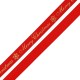 Polyester Ribbon "Merry Christmas" 10mm (~100yards)