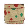 Beige/ Vert/ Rouge