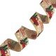 Ruban en Polyester « Merry Christmas » avec Voitures 50 mm (~10 Yards)