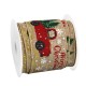 Ruban en Polyester « Merry Christmas » avec Voitures 50 mm (~10 Yards)