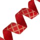 Ruban en Polyester avec Losanges 63 mm (~10 Yards)