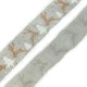 Nastro in Poliestere con Renne e Albero di Natale 63 mm (~10 Iarde)