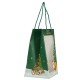 Paper Christmas Bag with Santa 300x200x160mm