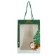 Paper Christmas Bag with Santa 300x200x160mm
