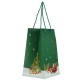 Paper Christmas Bag with Santa 300x200x160mm