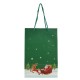 Paper Christmas Bag with Santa 300x200x160mm