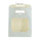 Sacchetto di Carta Argento con Fiocco 240X190X90 mm