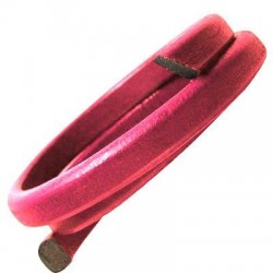 Leather Regaliz Cord 6.8x9.8mm