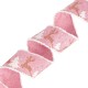 Ruban en Polyester avec Renne rose et Sapin 63 mm (~10 Yards)