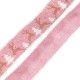 Ruban en Polyester avec Renne rose et Sapin 63 mm (~10 Yards)