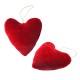 Cojín Decorativo en Terciopelo con forma de Corazón 14x15cm
