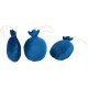 Velvet Lucky Decorative Pomegranate 14x15cm