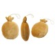 Velvet Lucky Decorative Pomegranate 14x15cm