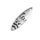 Zamak Pendant Surfboard 30x10mm (Ø 1.9mm)