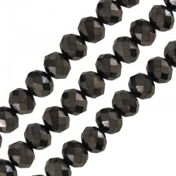 Rondella in Mezzo Cristallo Sfaccettata 10x7mm (~72pz/filo)
