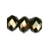 Topaz Gun metal half plated