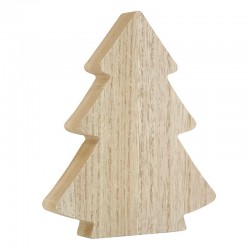 Wooden Deco Christmas Tree 150x130mm