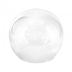 Glass Deco Ball w/ Opening at the Base 80mm