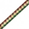 Plaid Beige/Bordeaux/Green