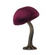 Champignon Décoratif en Velours 9 x 14 cm