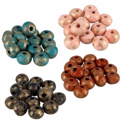 Ceramic Bead Round 12mm (Ø~3.5mm)