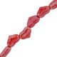 Passante Distanziatore Cuore in Ceramica Smaltata 21x15mm (Ø 3mm)