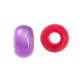 Resin Bead Washer Rpund w/ Cat's Eye Effect14x8mm (Ø5mm)
