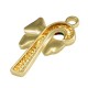 Enameled Zamak Charm Candy with Bow 20x10.9mm/2.67mm