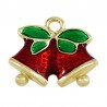 Placcato oro 24 carati/ Verde/ Rosso