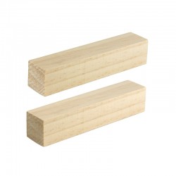 Wooden Deco Rectangle 25x120mm