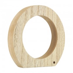 Wooden Deco Round Circle 125x130mm
