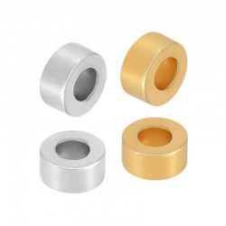 Brass Bead Washer Tube 8mm/3.8mm (Ø4.1mm)