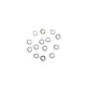Brass Jump Ring 4.5-3mm/0.8mm
