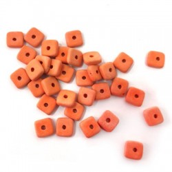 Ceramic Bead Square 6.3mm/2.3mm (Ø1.2mm)