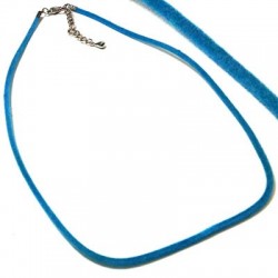 Base per Collana in Gomma Vellutata 42cm