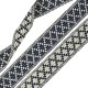 Polyester Ribbon with Rhombus 30mm (~10yards)