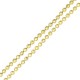 Catena in Ottone Taglio Diamantato 1mm