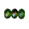 Green Multi Blue half plated