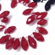 Passante in Mezzo Cristallo Goccia Sfaccettata 6x12mm (~50pz/filo)