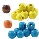 Wooden Bead Ball 20mm (Ø~5mm)