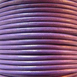 Cordon rond en cuir 1.5 mm