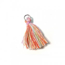 Pompon en Cotton avec Anneau, 25-30mm