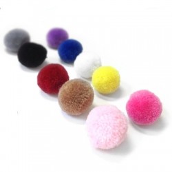 Pompon di Poliestere ~18mm