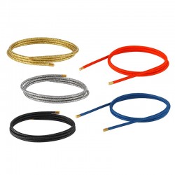 Magnetic Bracelet w/ Stainless Steel End Caps 51mm/2mm