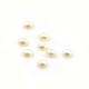 Perla ABS Flatback Redonda 4mm