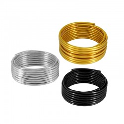 Alluminium Wire Round 4mm (4mtrs)