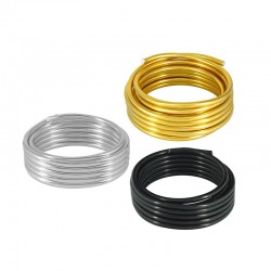 Alluminium Wire Round 5mm (3mtrs)