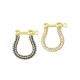 Chiusura a Vite in Ottone con Zircone 17X21 mm