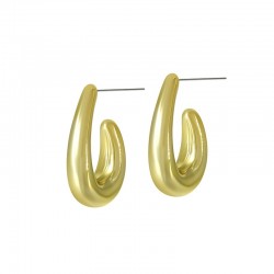 Acrylic Earring Hoop 21x34mm