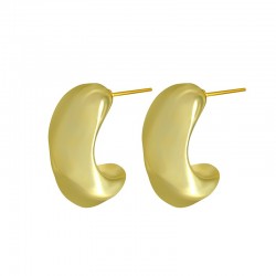 Acrylic Earring Hoop 12x24mm